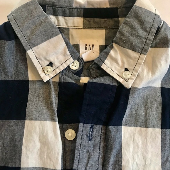 Gap Plaid Button Down Shirt in Size XXL (boys) - Picture 4 of 7